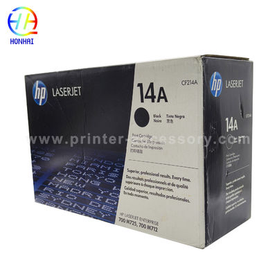 Original Toner Cartridge For HP Laserjet Enterprise 700 M712 LaserJet M725 CF214A 14A Printers  Black Toner Cartridge