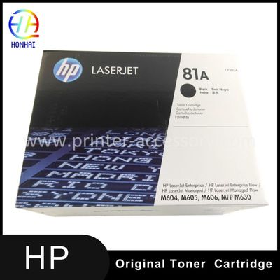 Oryginalny wkład tonera laserowego HP CF281A z wysoką wydajnością strona dla serii LaserJet Enterprise M604 M605 M606 MFP M630