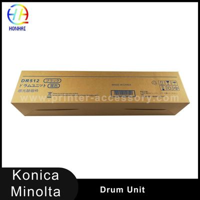Czarny bęben dla Konica Minolta bizhub C224 C224e C284 C284e C364 C364e C454 C454e C554 C554e DR-512 DR-512C A2XN0TD