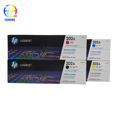 Original Laser Toner Cartridge 202A for HP Color LaserJet Pro M254dw MFP M281cdw, M281fdw CF500A CF501A CF502A CF503A