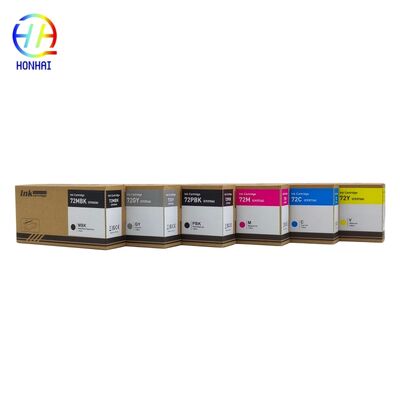 HP 72 Karton atramentowy 6 kolorów Kompatybilny z DesignJet T610 T770 T1200 dla wydajności odpornej na błysk