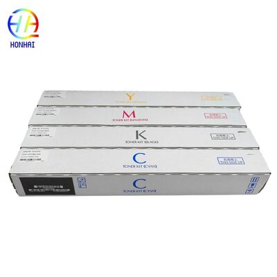Kompatybilny zestaw wkładów do tonera Kyocera CMYK Kolor 25000 stron Wydajność z chipem dla TASKalfa 3554ci 3555ci 4054ci 4055ci